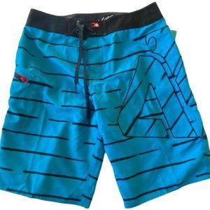 MATX Kling Signature Boardshorts - Cyan [32]